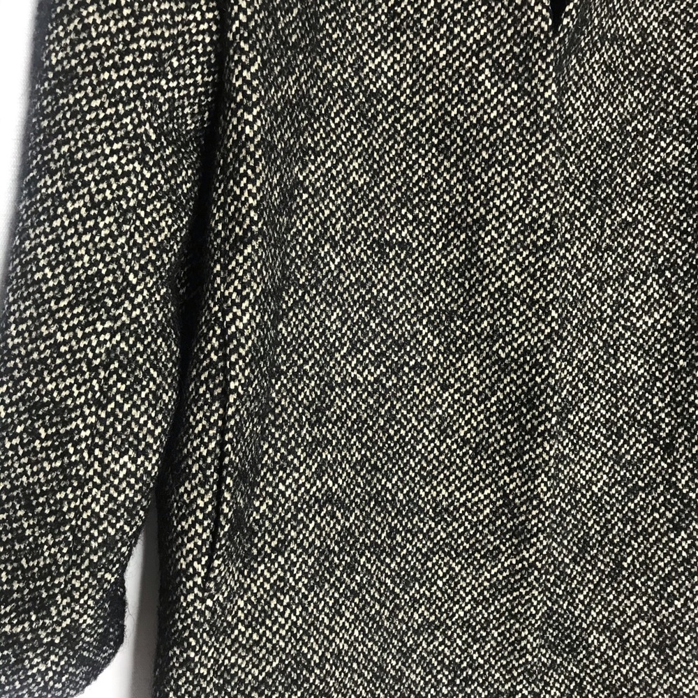 Maje Wool Leather Panel Coat - Picture 3 of 7